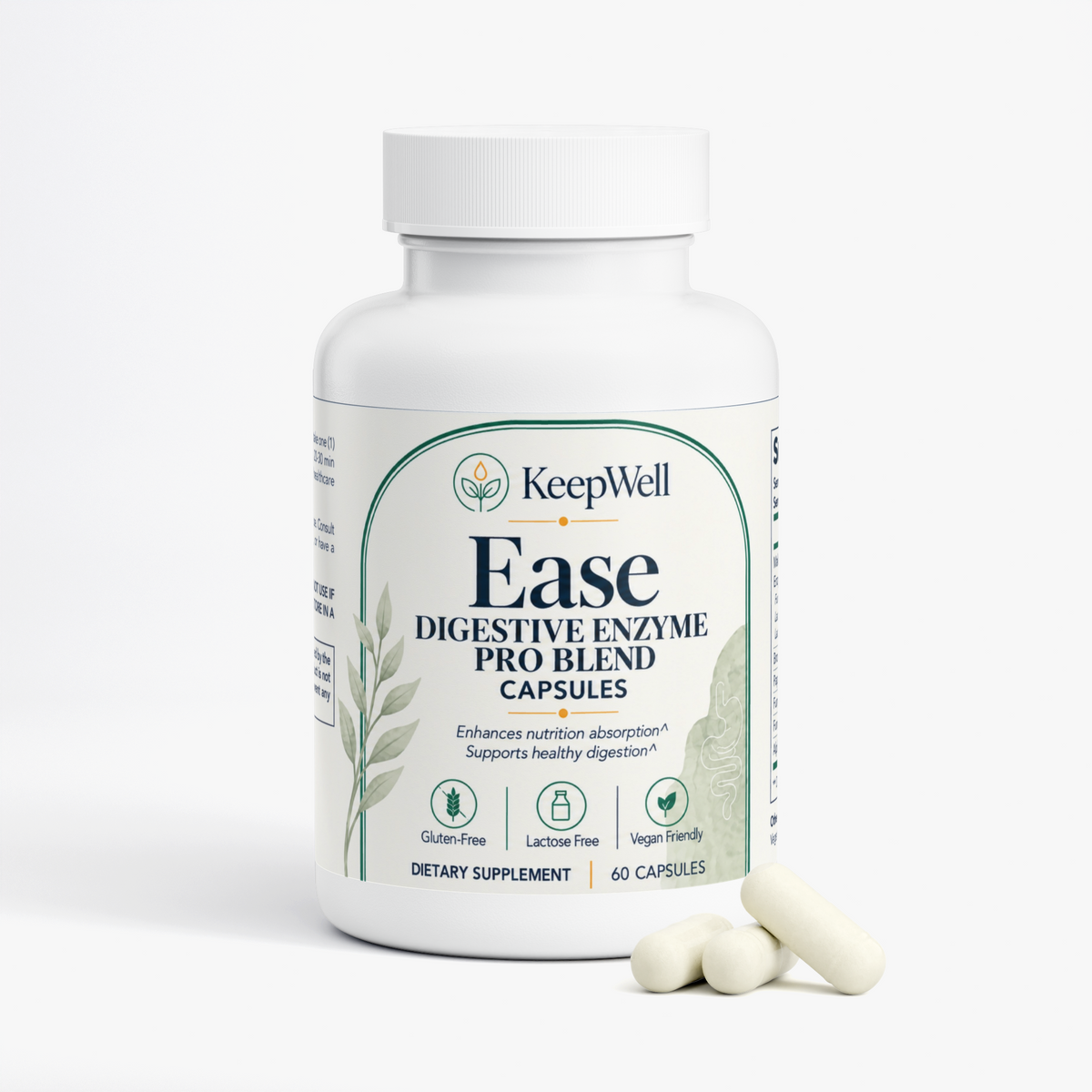 Ease — Digestive Enzyme Support for GLP-1 Users
